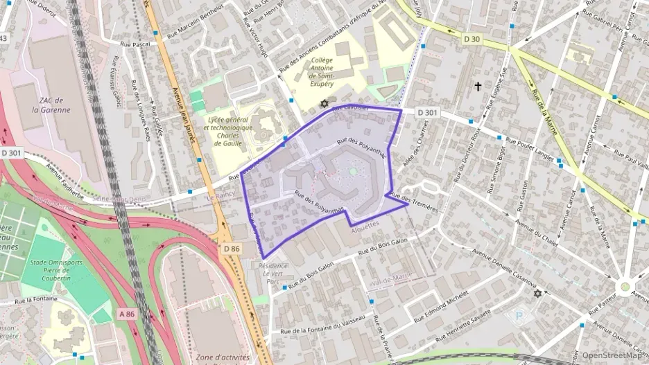 Appartement 78 m² quatre pièces à vendre à Rosny-sous-Bois