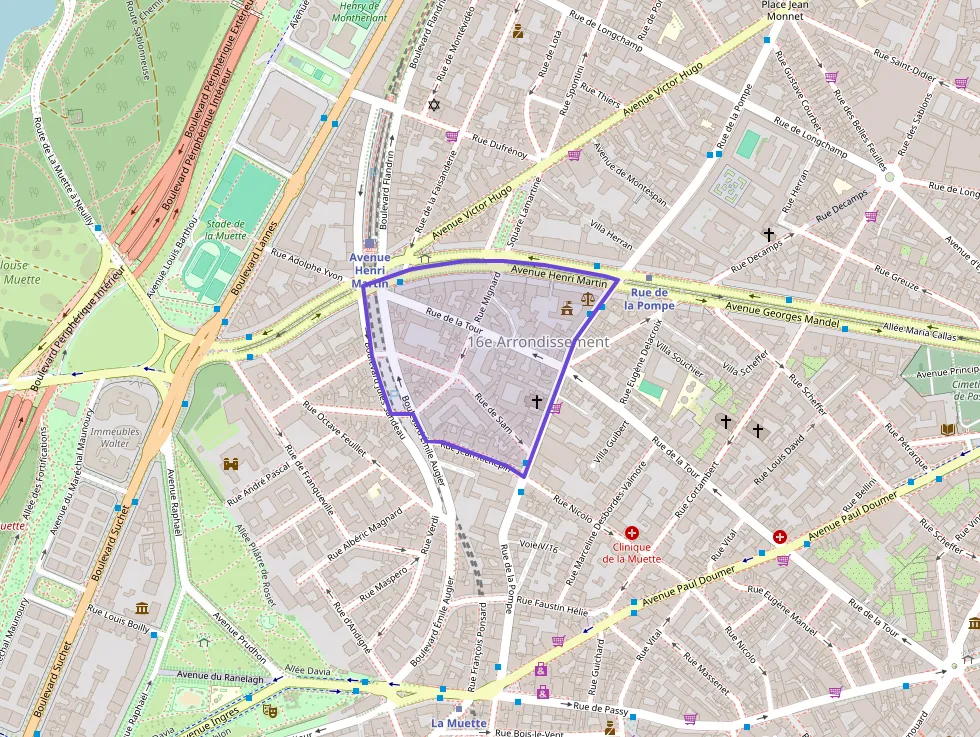 Appartement 126 m² 5 pièces à vendre à Paris 16e Arrondissement