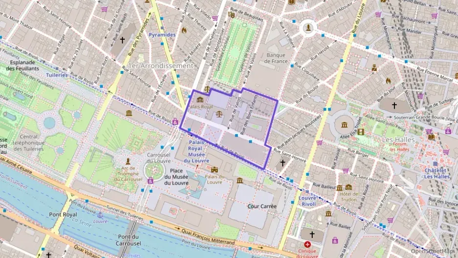 Appartement 42 m² deux pieces à vendre à Paris 1er Arrondissement