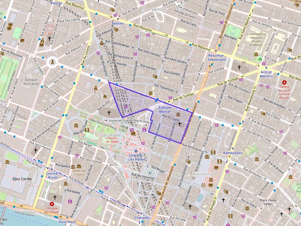 Appartement 83 m² trois pièces à vendre à Paris 1er Arrondissement