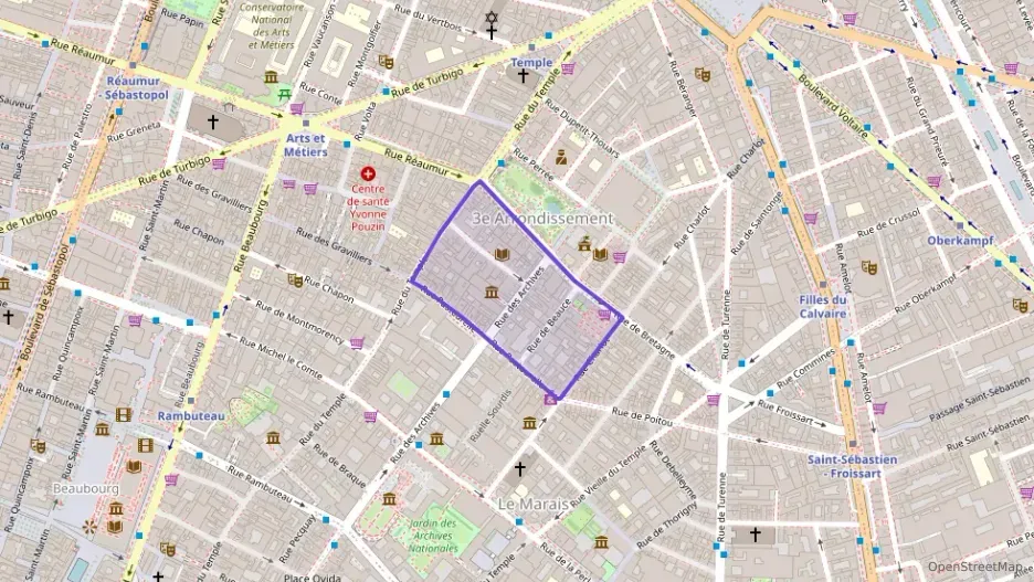 Appartement 140 m² cinq pièces à vendre à Paris 3e Arrondissement