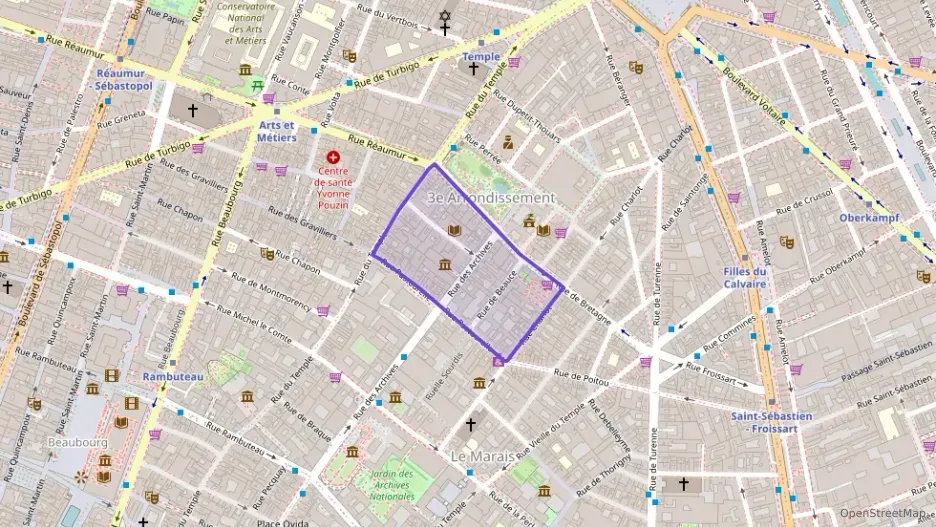 Appartement 55 m² trois pièces à vendre à Paris 3e Arrondissement Appartement 55 m² trois pièces à vendre à Paris 3e Arrondissement