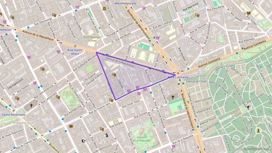 Appartement 60 m² trois pièces à vendre à Paris 11e Arrondissement