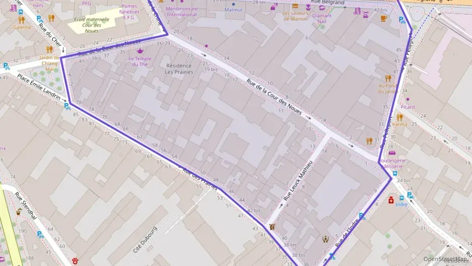 Appartement 62 m² trois pièces à vendre à Paris 20e Arrondissement Appartement 62 m² trois pièces à vendre à Paris 20e Arrondissement