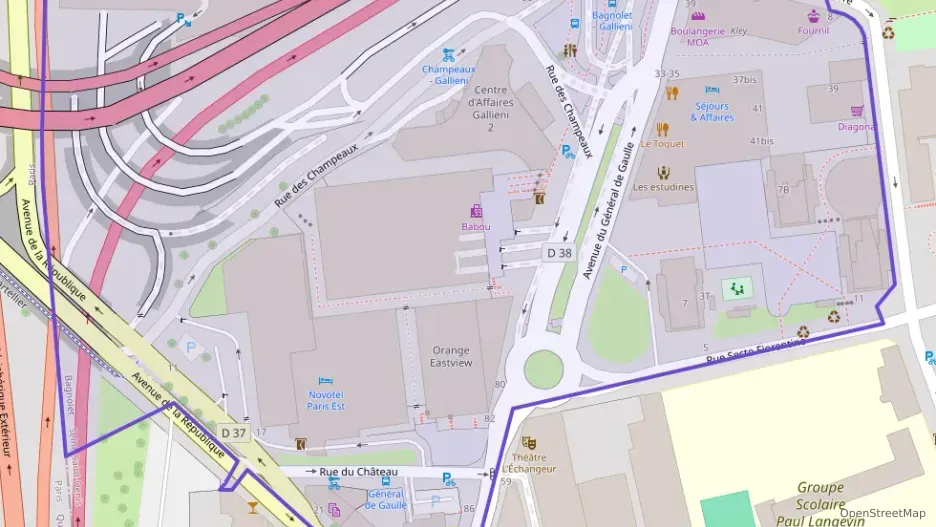 Appartement 50 m² trois pièces à vendre à Bagnolet