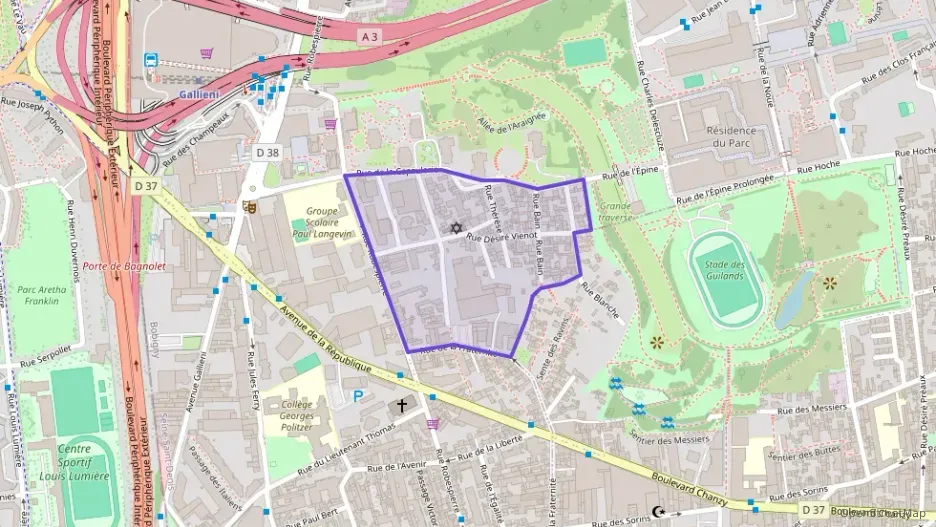 Appartement 34 m² deux pieces à vendre à Bagnolet
