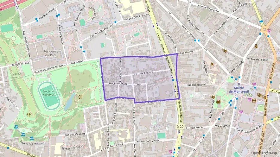 Appartement 70 m² trois pièces à vendre à Montreuil