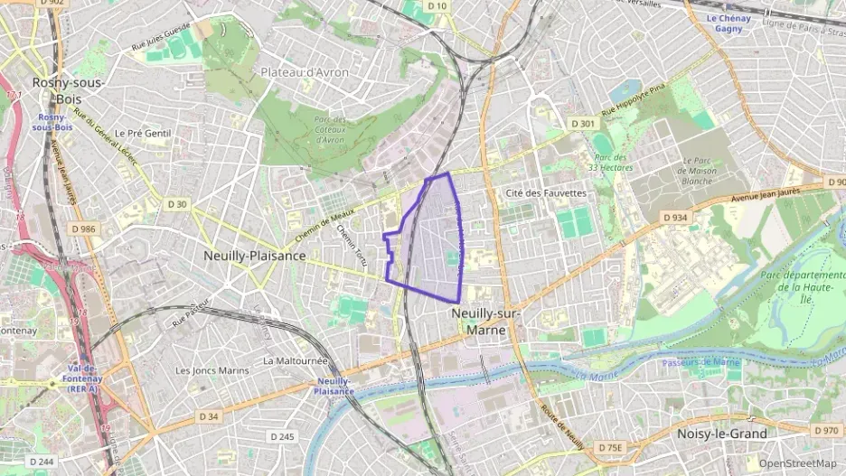 Appartement 86 m² quatre pièces à vendre à Neuilly-sur-Marne