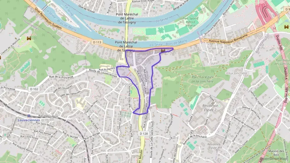 Appartement 45 m² deux pieces à vendre à Bougival Appartement 45 m² deux pieces à vendre à Bougival