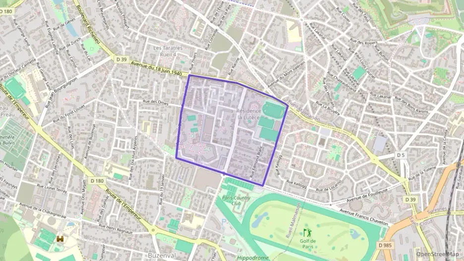Appartement 86 m² quatre pièces à vendre à Rueil-Malmaison