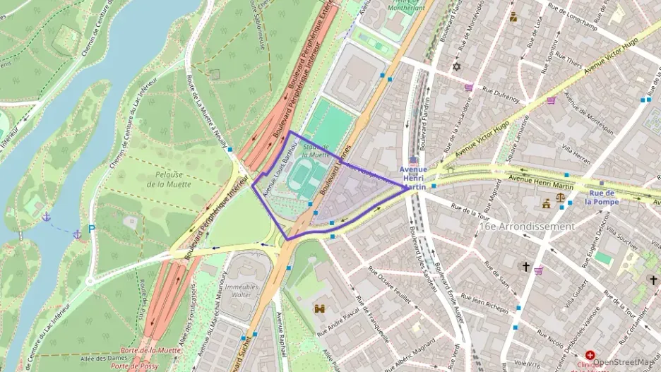 Appartement 108 m² quatre pièces à vendre à Paris 16e Arrondissement