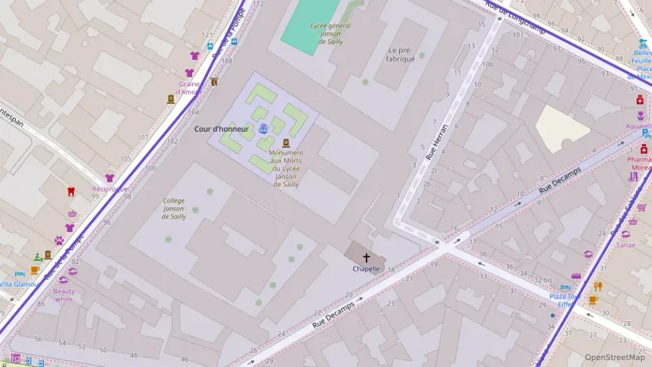 Appartement 80 m² trois pièces à vendre à Paris 16e Arrondissement
