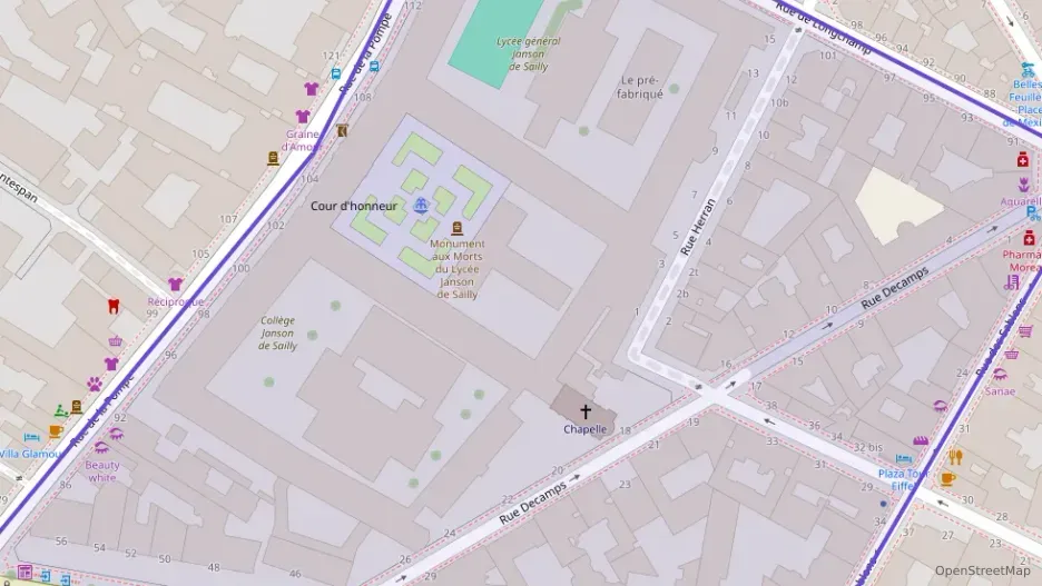 Appartement 45 m² deux pieces à vendre à Paris 16e Arrondissement