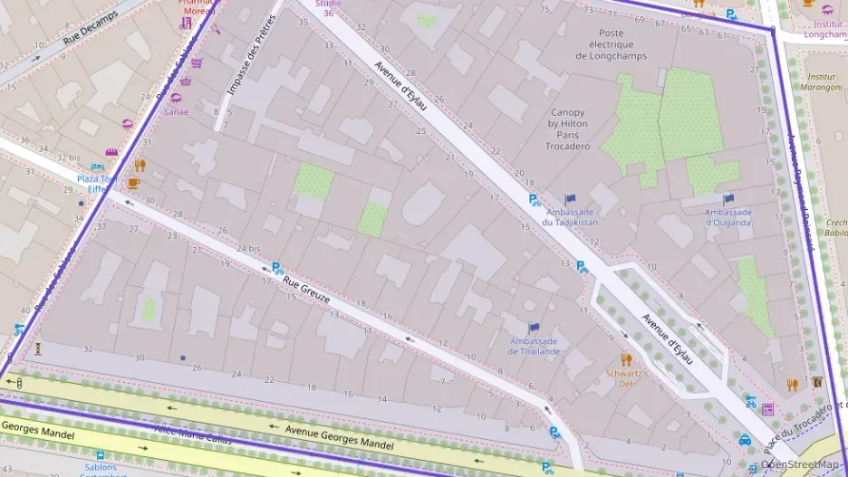 Appartement 62 m² une piece à vendre à Paris 16e Arrondissement