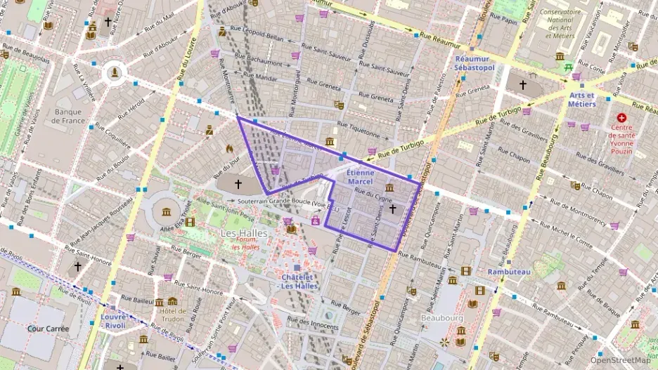 Appartement 48 m² trois pièces à vendre à Paris 1er Arrondissement