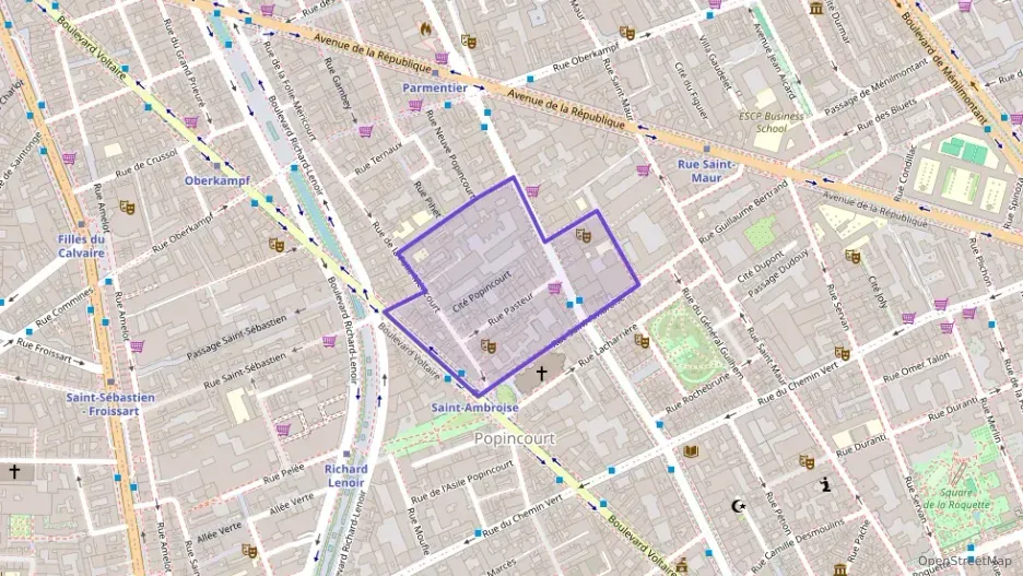 Appartement 32 m² une piece à vendre à Paris 11e Arrondissement