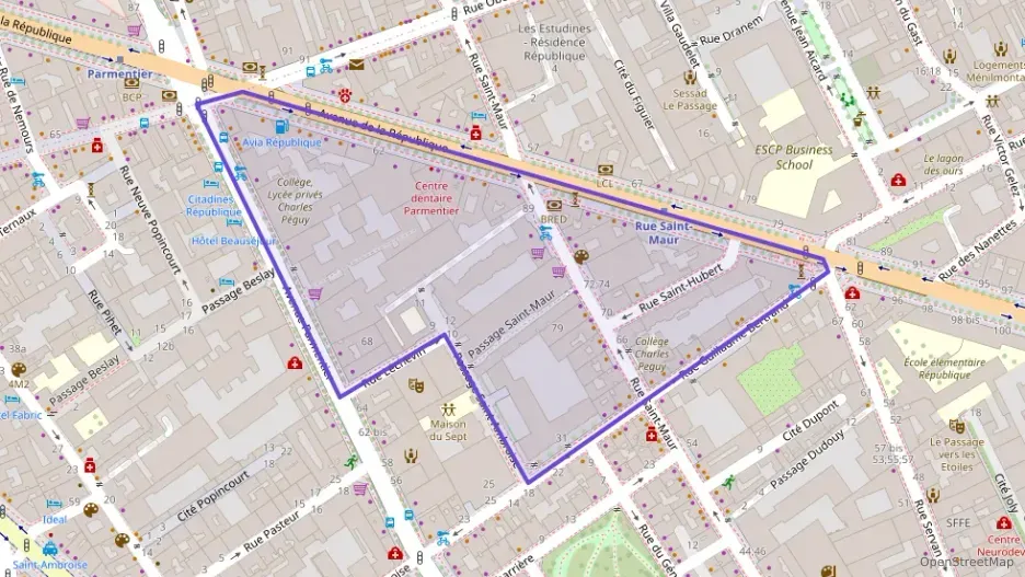 Appartement 86 m² quatre pièces à vendre à Paris 11e Arrondissement