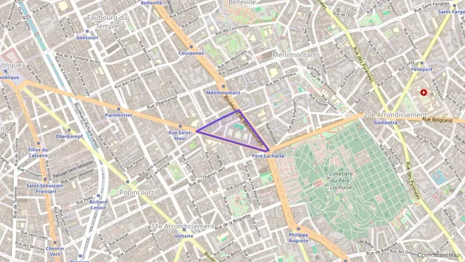 Appartement 66 m² trois pièces à vendre à Paris 11e Arrondissement