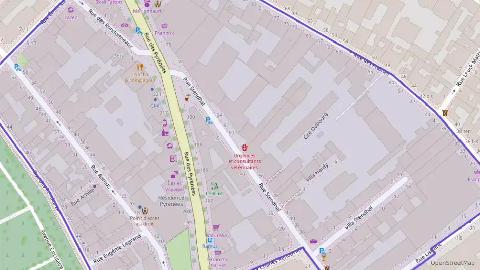 Appartement 42 m² deux pieces à vendre à Paris 20e Arrondissement