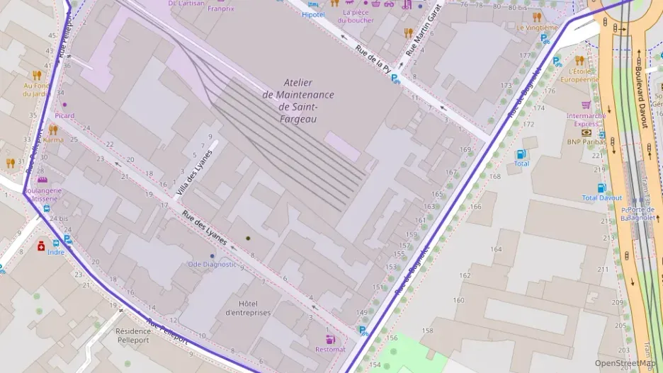 Appartement 61 m² trois pièces à vendre à Paris 20e Arrondissement