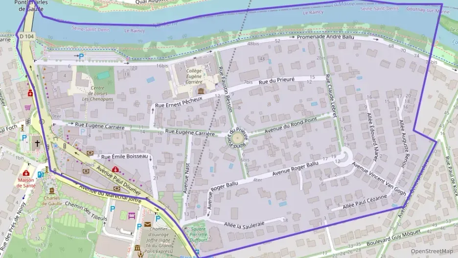 Appartement 40 m² deux pieces à vendre à Gournay-sur-Marne