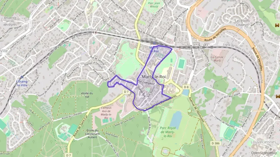 Appartement 100 m² trois pièces à vendre à Marly-le-Roi Appartement 100 m² trois pièces à vendre à Marly-le-Roi