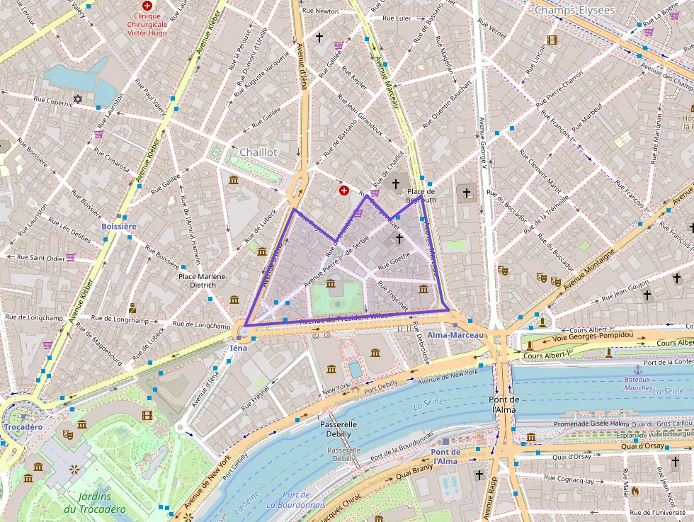 Appartement 35 m² une piece à vendre à Paris 16e Arrondissement