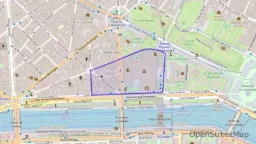 appartement de trois chambres 121 m² à vendre à Paris 8e Arrondissement
