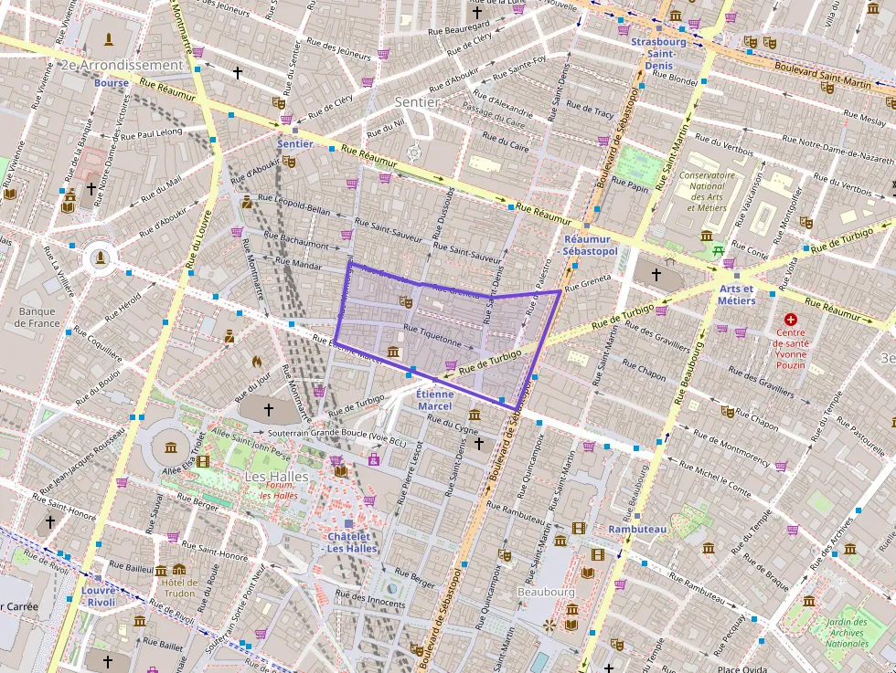 Appartement 43 m² deux pieces à vendre à Paris 2e Arrondissement