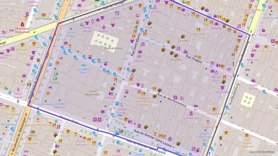 Appartement 25 m² une piece à vendre à Paris 3e Arrondissement