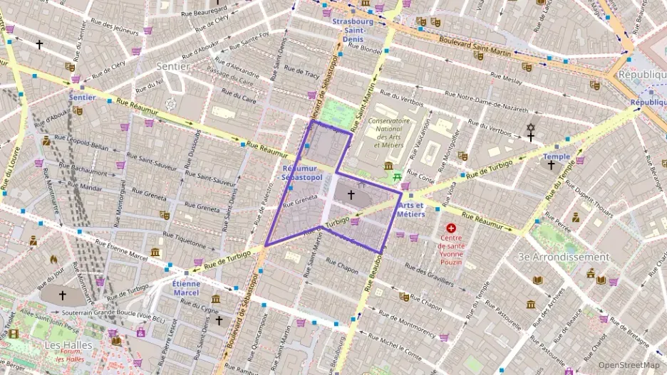 Appartement 39 m² deux pieces à vendre à Paris 3e Arrondissement