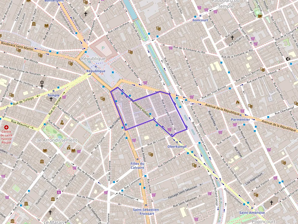 Appartement 26 m² deux pieces à vendre à Paris 11e Arrondissement