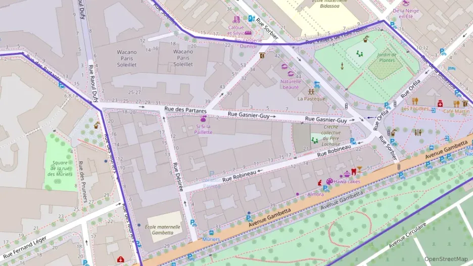 Appartement 54 m² deux pieces à vendre à Paris 20e Arrondissement