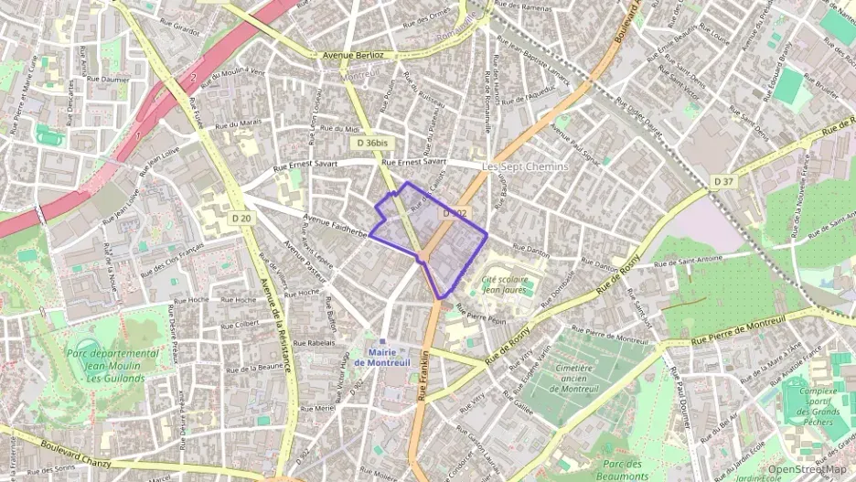 Appartement 32 m² deux pieces à vendre à Montreuil