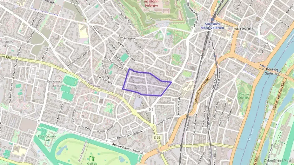 Appartement 57 m² trois pièces à vendre à Suresnes