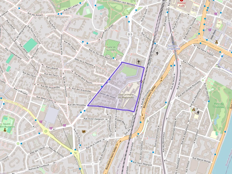 Appartement 57 m² trois pièces à vendre à Suresnes