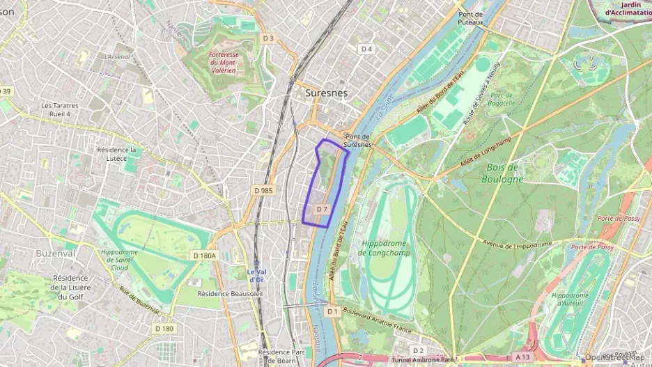 Appartement 76 m² trois pièces à vendre à Suresnes