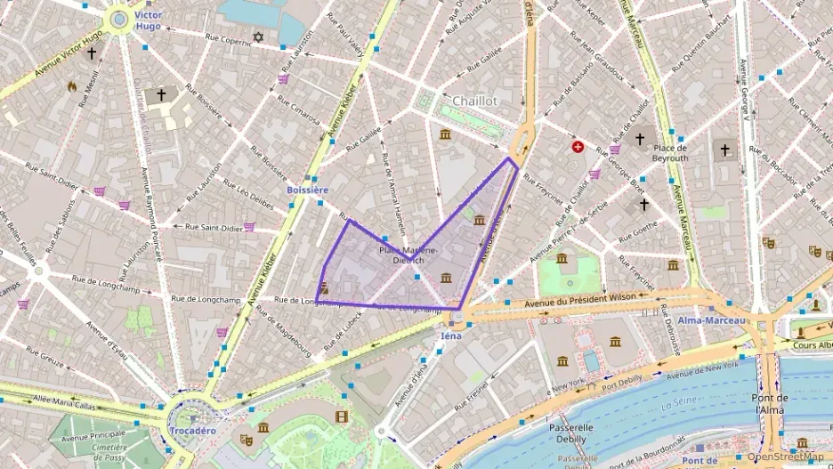 Appartement 135 m² quatre pièces à vendre à Paris 16e Arrondissement
