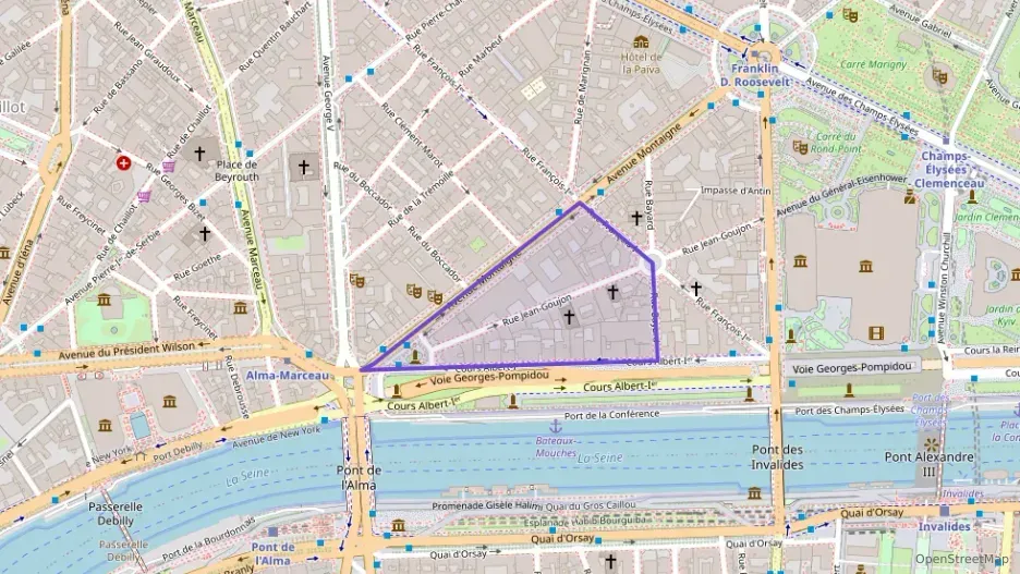 Appartement 39 m² deux pieces à vendre à Paris 8e Arrondissement Appartement 39 m² deux pieces à vendre à Paris 8e Arrondissement