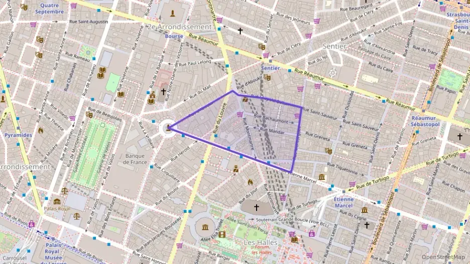 Appartement 65 m² deux pieces à vendre à Paris 2e Arrondissement