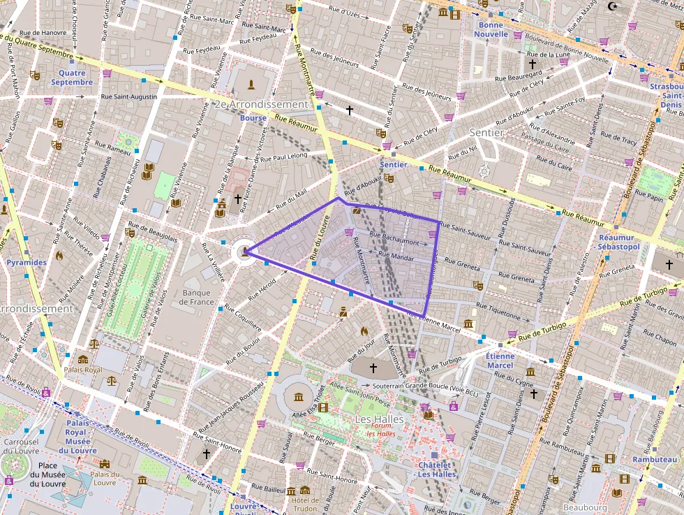 Appartement 54 m² trois pièces à vendre à Paris 2e Arrondissement