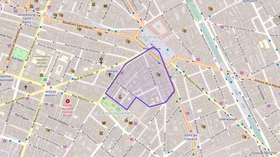 Appartement 34 m² deux pieces à vendre à Paris 3e Arrondissement