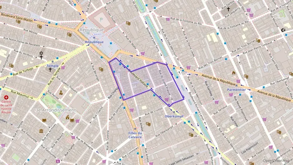 Appartement 40 m² deux pieces à vendre à Paris 11e Arrondissement