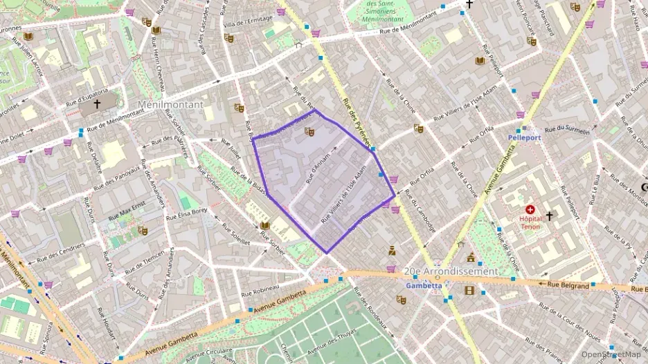 Appartement 45 m² deux pieces à vendre à Paris 20e Arrondissement Appartement 45 m² deux pieces à vendre à Paris 20e Arrondissement