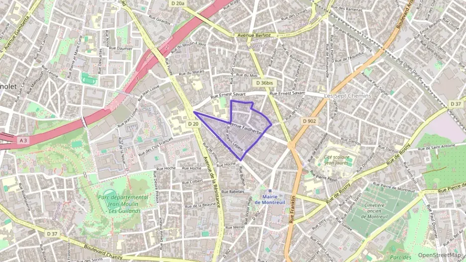 Appartement 51 m² deux pieces à vendre à Montreuil