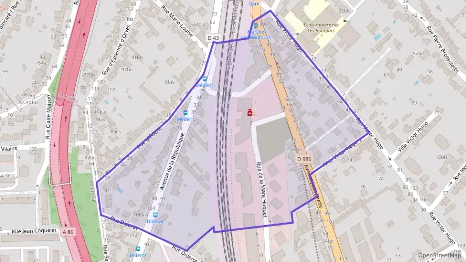 Appartement 48 m² deux pieces à vendre à Rosny-sous-Bois