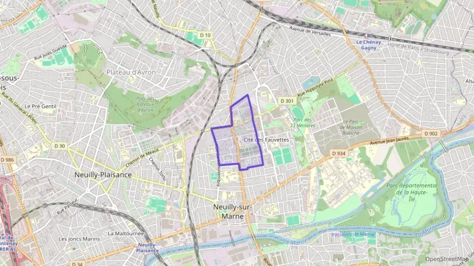 Appartement 42 m² deux pieces à vendre à Neuilly-sur-Marne