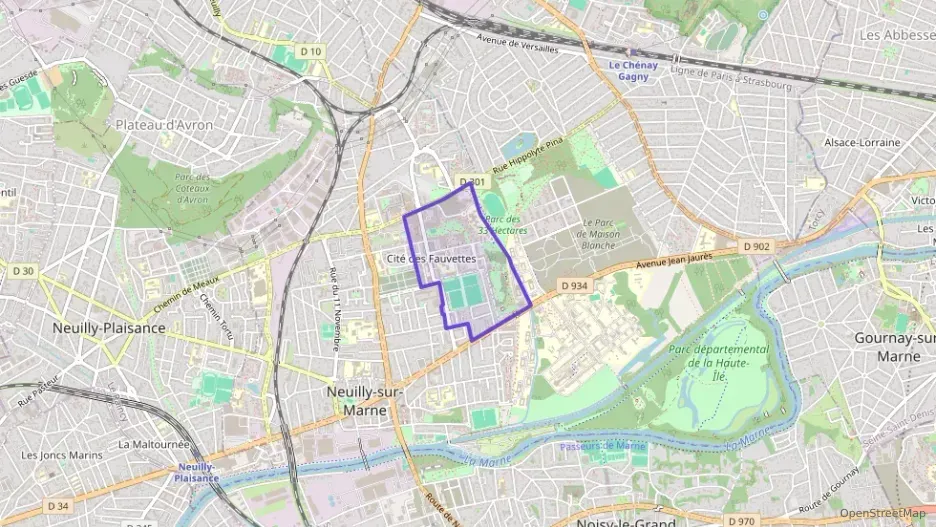 Appartement 55 m² deux pieces à vendre à Neuilly-sur-Marne