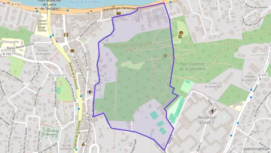 Appartement 30 m² deux pieces à vendre à Bougival Appartement 30 m² deux pieces à vendre à Bougival