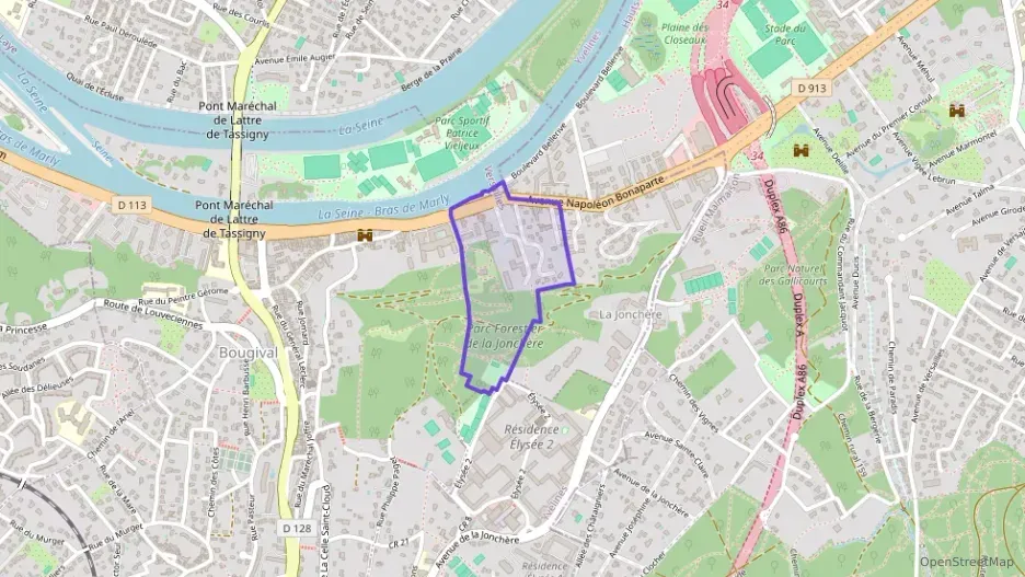 Appartement 88 m² quatre pièces à vendre à Bougival Appartement 88 m² quatre pièces à vendre à Bougival